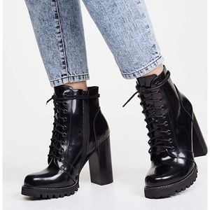 Authentic Jeffrey Campbell’s Patent Leather bootie